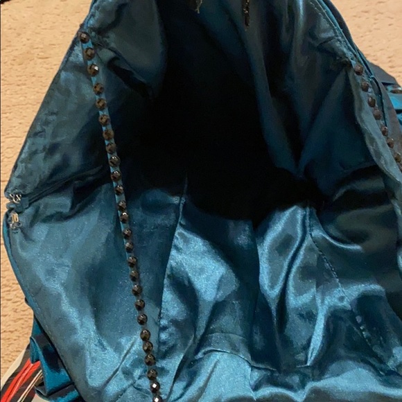 Musani evening cocktail beaded dress with shawl - Picture 8 of 8